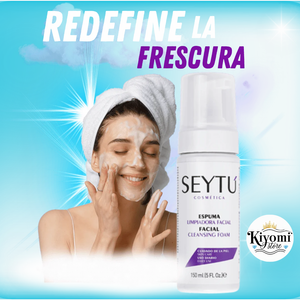 SEYTU- ESPUMA LIMPIADORA FACIAL