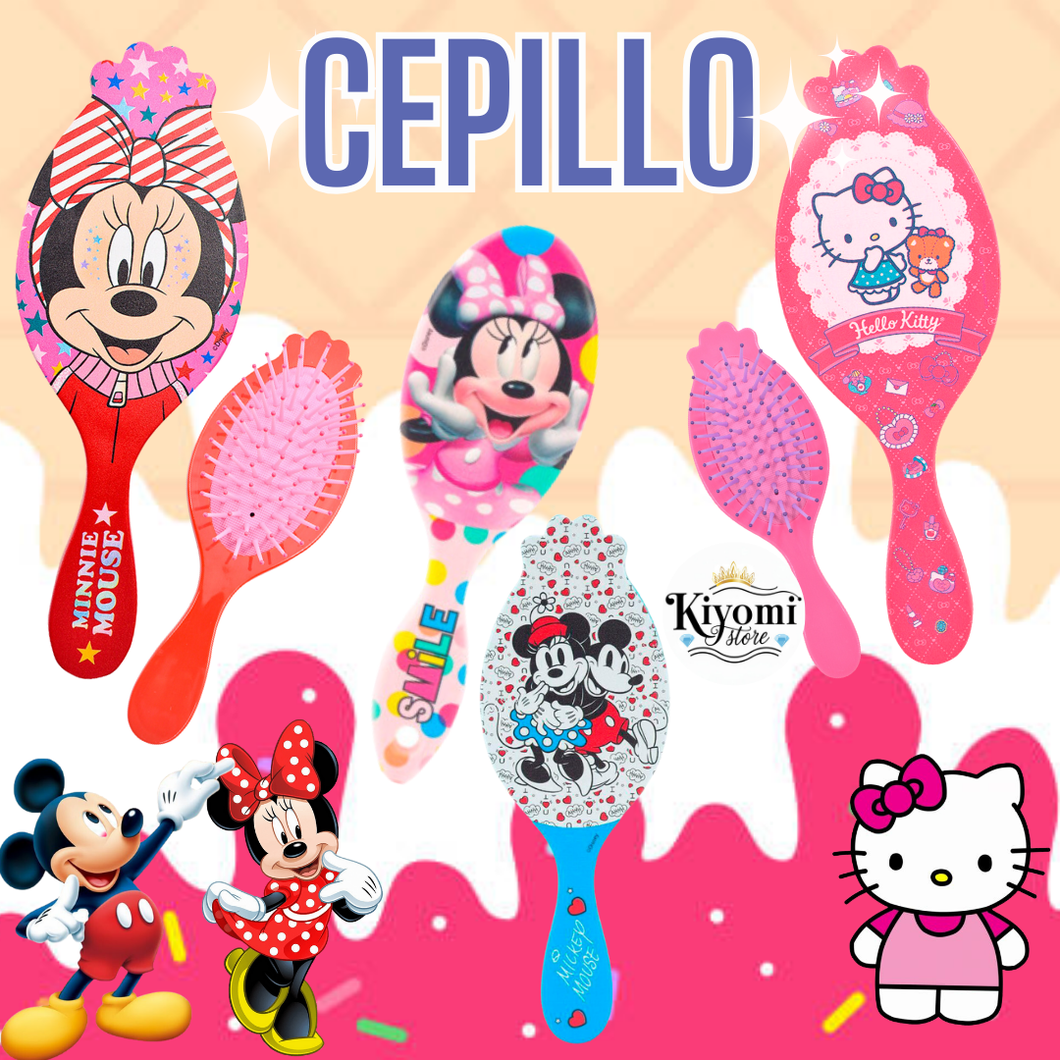 CEPILLO DISNEY & HELLO KITTY