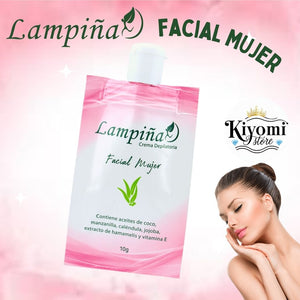 CREMA DEPILADORA FACIAL - LAMPIÑA