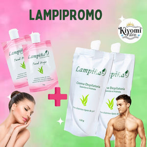 CREMA DEPILADORA FACIAL + CORPORAL - LAMPIÑA