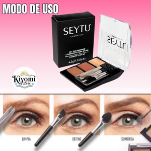 SEYTU- SET DELINEADOR COMPACTO PARA CEJAS