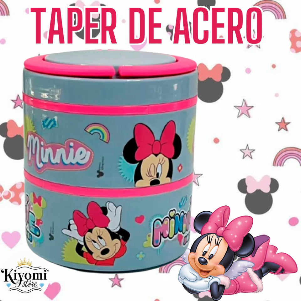 TAPER DOBLE DE ACERO MINNIE