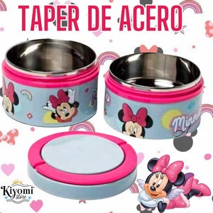 TAPER DOBLE DE ACERO MINNIE