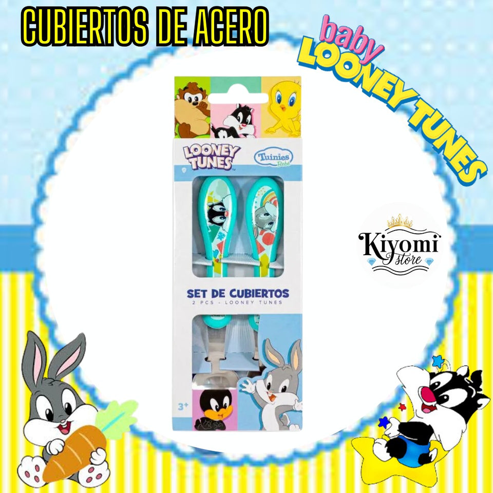 CUBIERTOS DE ACERO LOONEY TUNES