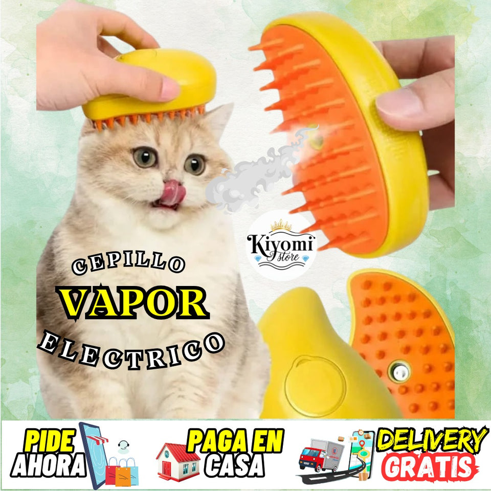 CEPILLO DE VAPOR PARA MASCOTAS