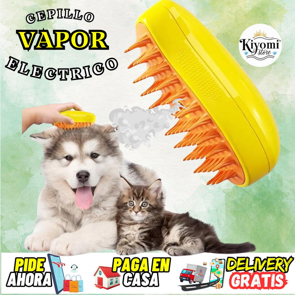 CEPILLO DE VAPOR PARA MASCOTAS