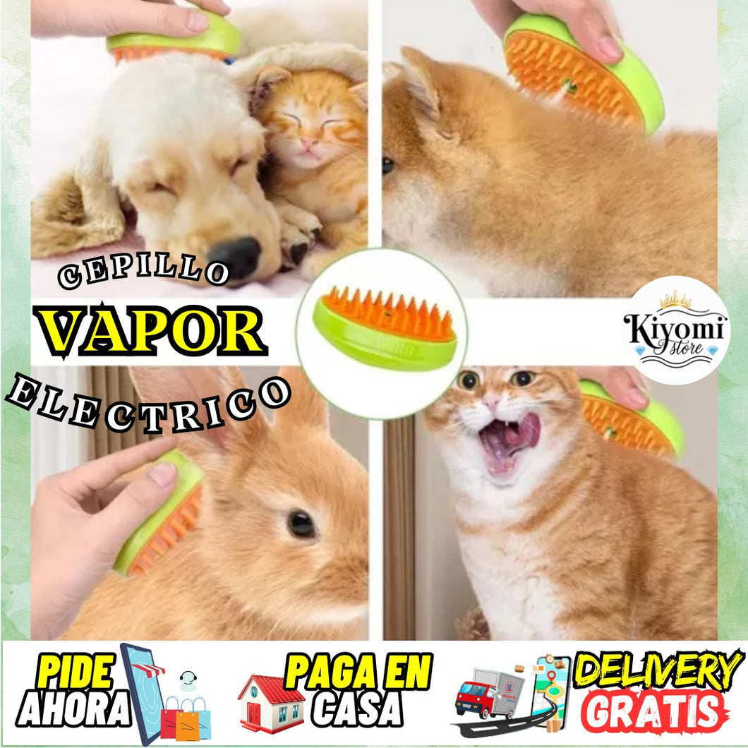 CEPILLO DE VAPOR PARA MASCOTAS