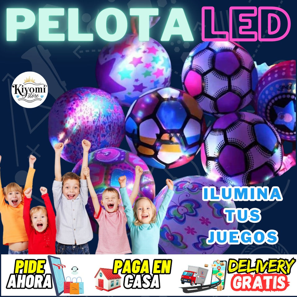 PELOTA LED VARIADA