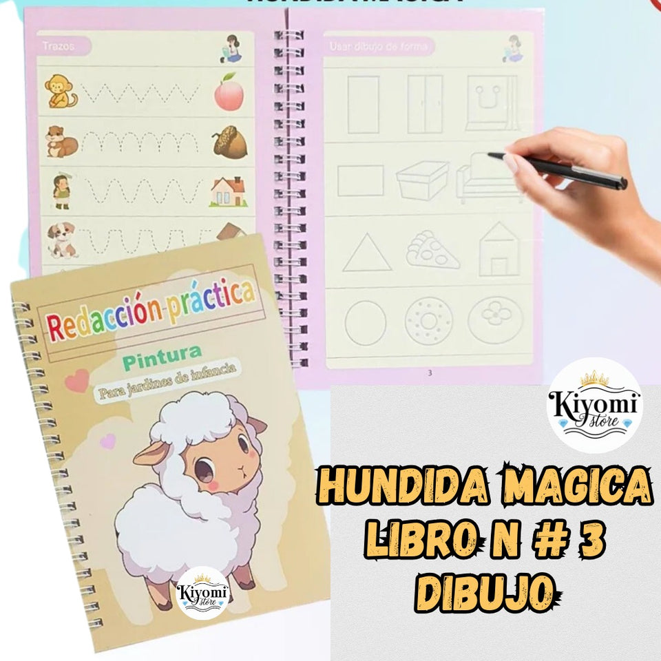 PACK 4 LIBROS HUNDIDA MAGICA