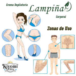 CREMA DEPILADORA CORPORAL - LAMPIÑA